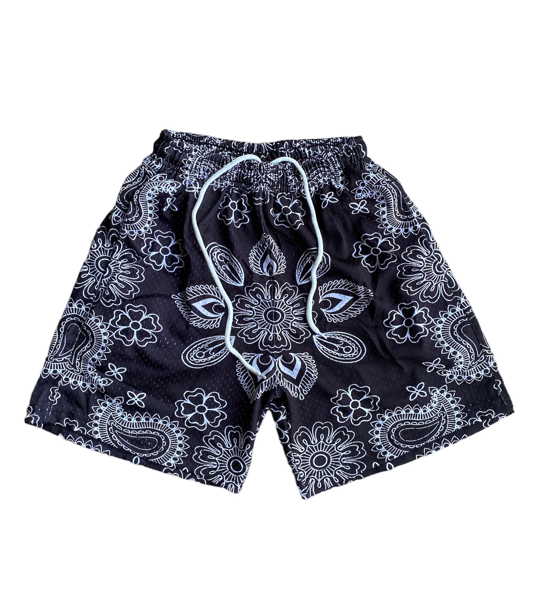  ksotutm Shorts for Women Bandana Fashion Paisley Print